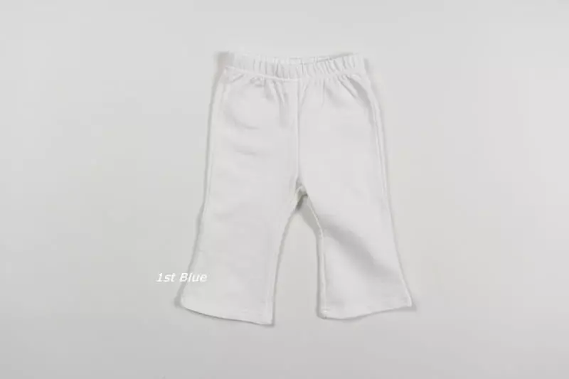 1st Blue - Korean Children Fashion - #Kfashion4kids - Flower Wide Pants - 6