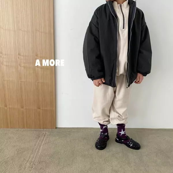 Amore - Korean Baby Fashion - #babyboutique - Mello Zipper Tee - 12