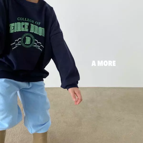 Amore - Korean Baby Fashion - #babyclothing - College Sweatshirt - 10