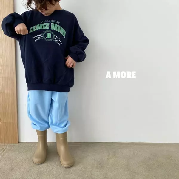 Amore - Korean Baby Fashion - #babyfashion - College Sweatshirt - 11