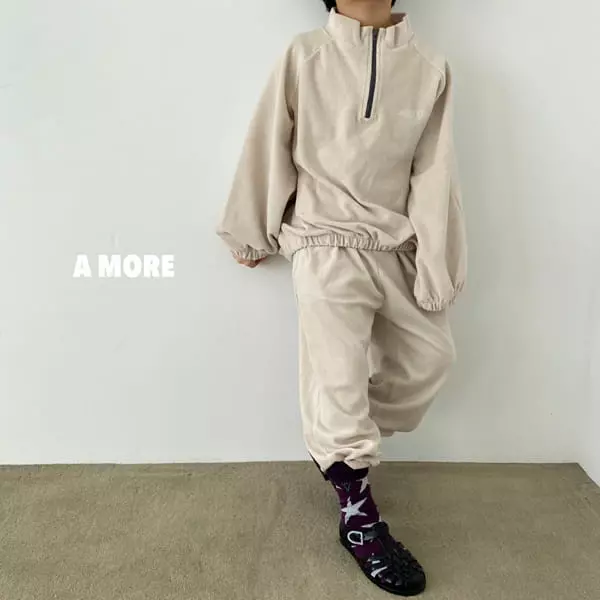 Amore - Korean Baby Fashion - #babyfever - Mello Zipper Tee