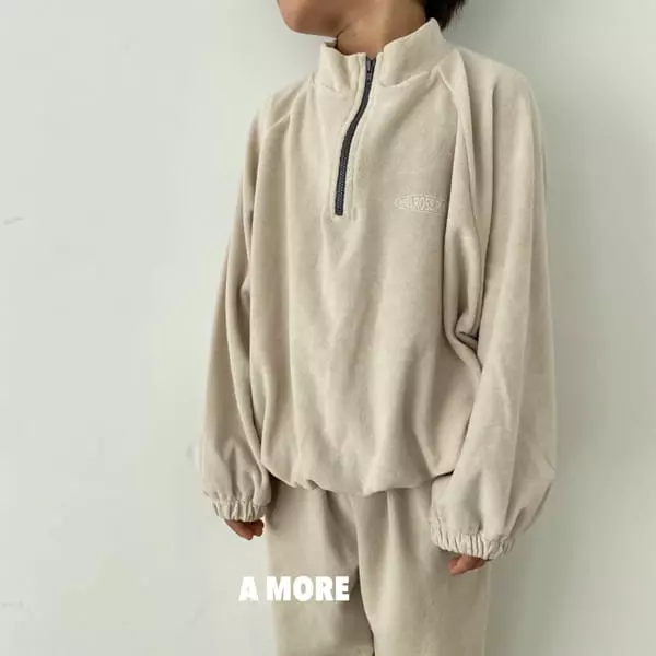 Amore - Korean Baby Fashion - #babygirlfashion - Mello Zipper Tee - 2