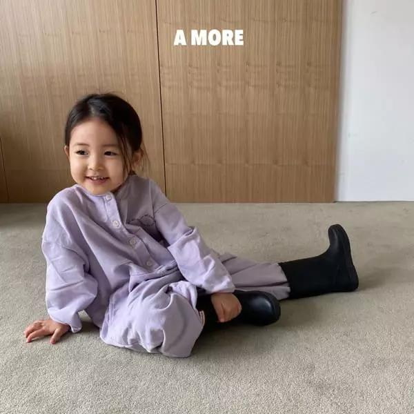 Amore - Korean Baby Fashion - #babyoutfit - Retro Overalls - 5