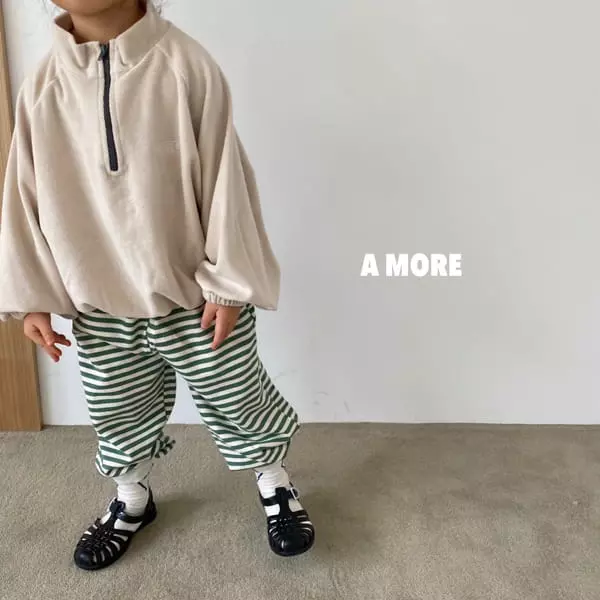 Amore - Korean Baby Fashion - #babyoutfit - Mello Zipper Tee - 6