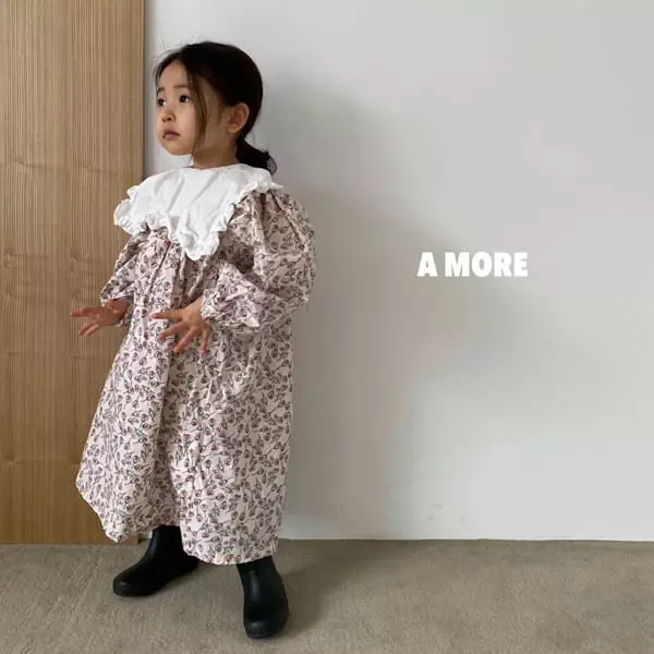 Amore - Korean Children Fashion - #childofig - Bell Flower One-piece - 6