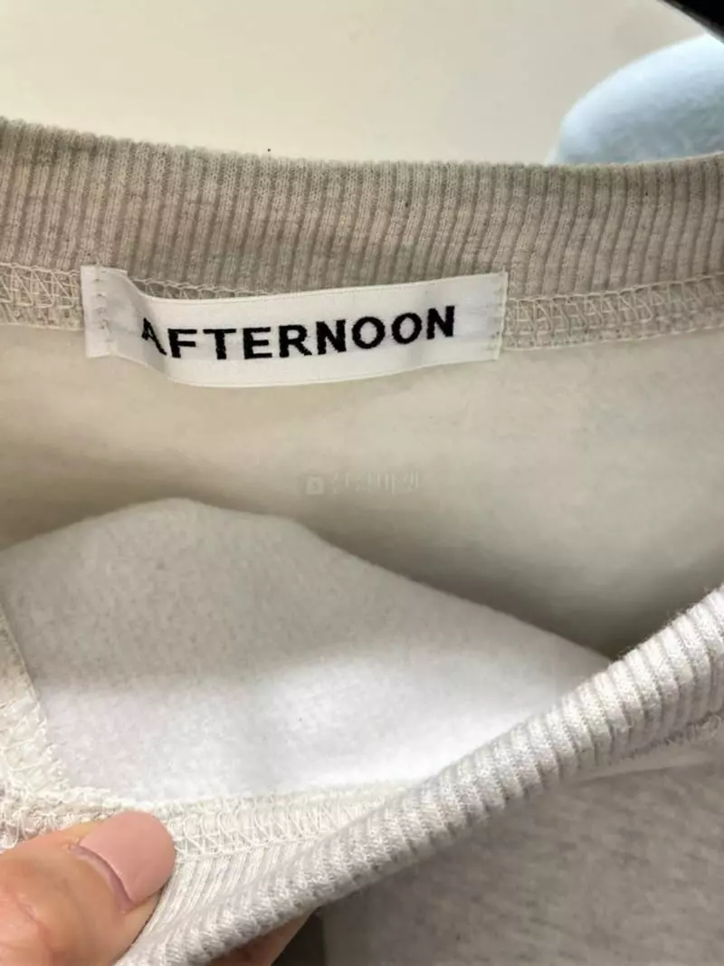 Afternoon - Korean Women Fashion - #momslook - Klan Sweatshirt - 2