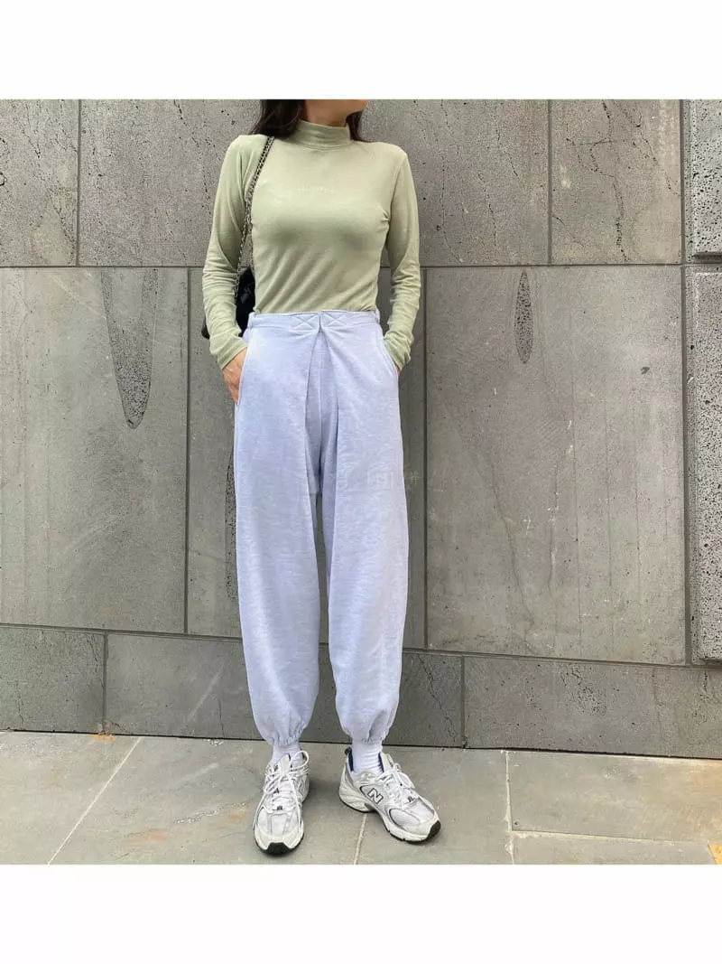 Afternoon - Korean Women Fashion - #momslook - Wind Jogger Pants - 2