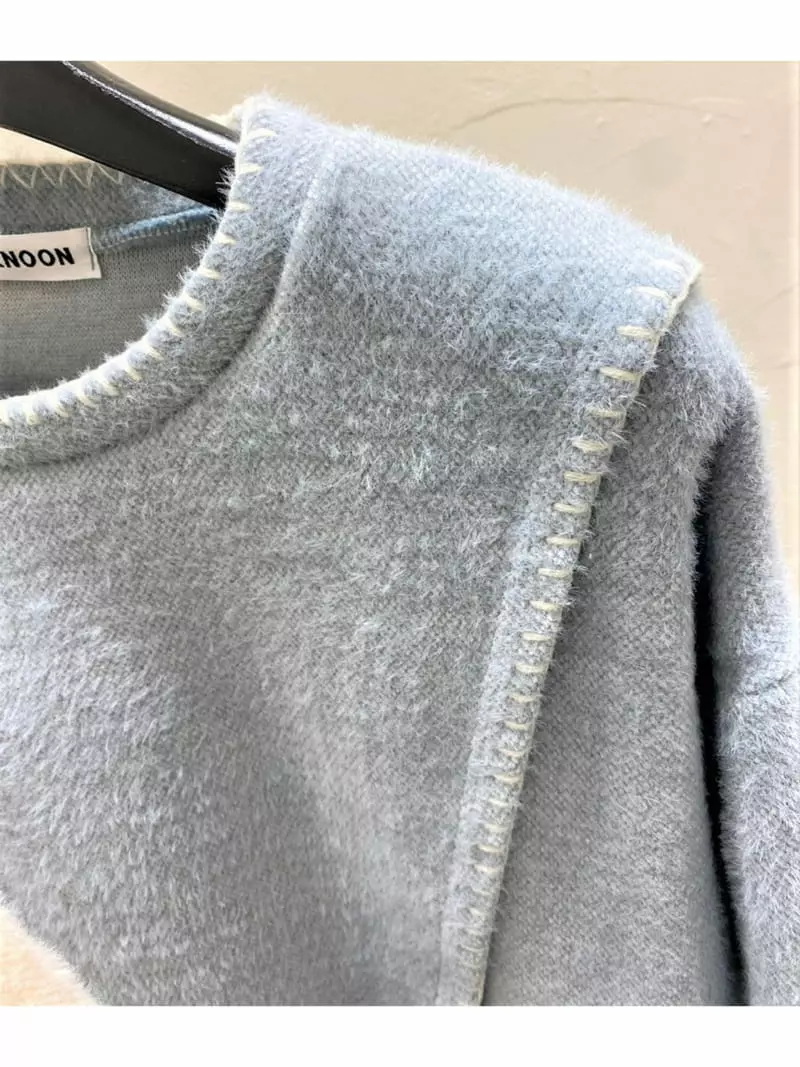 Afternoon - Korean Women Fashion - #momslook - Maison sweatshirt - 3
