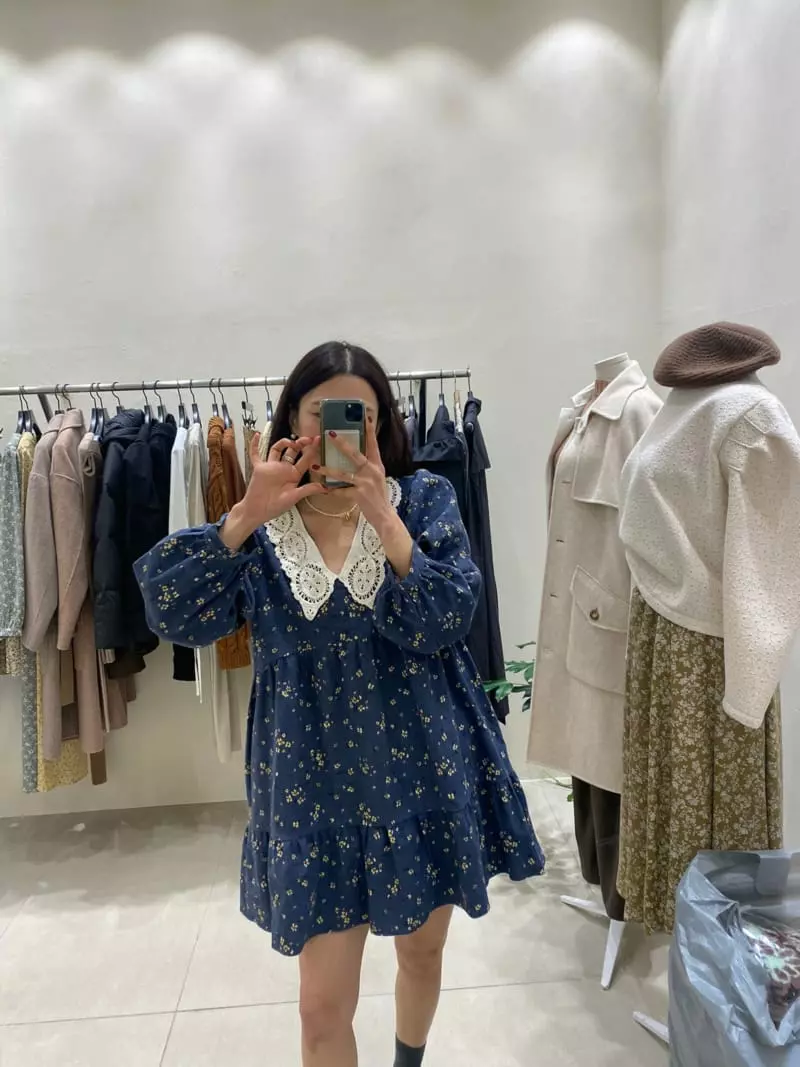 Afternoon - Korean Women Fashion - #momslook - Romance One-piece - 3