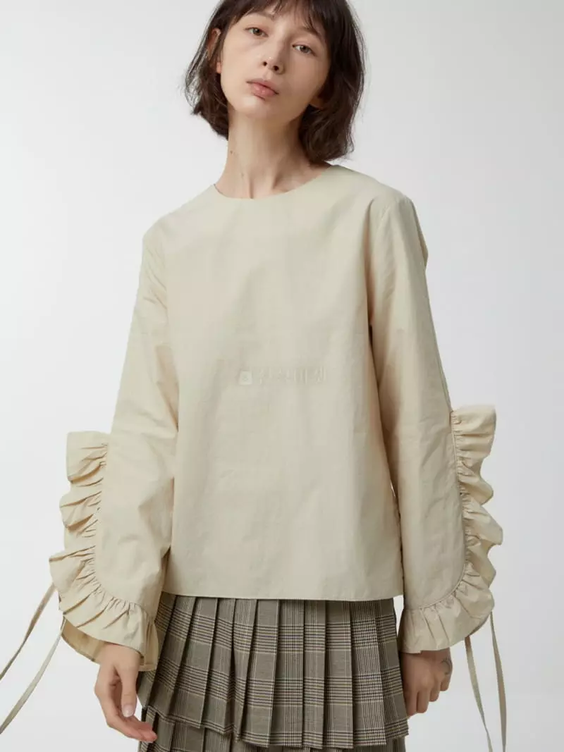 Afternoon - Korean Women Fashion - #momslook - Ruffle Blouse - 2