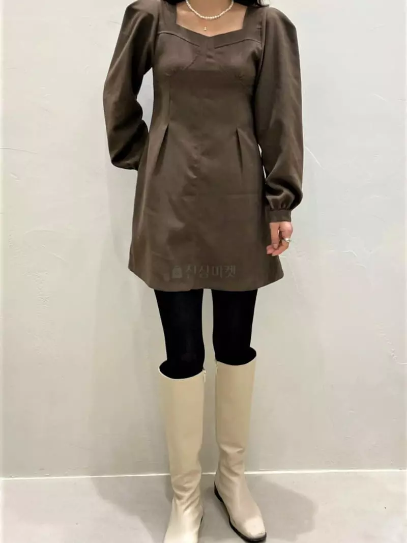 Afternoon - Korean Women Fashion - #womensfashion - Merry One-piece - 2