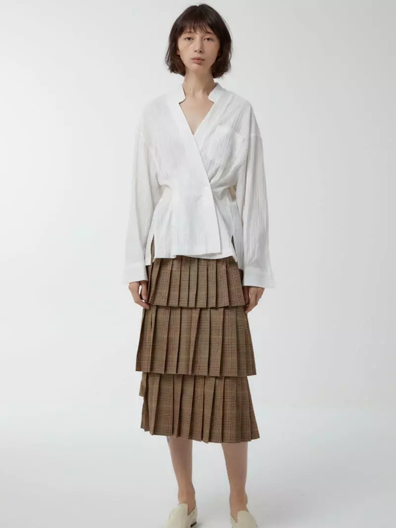 Afternoon - Korean Women Fashion - #womensfashion - 3 Layer Pleats Skirt - 2