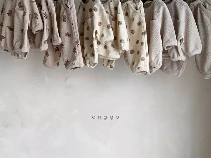Anggo - Korean Baby Fashion - #babyoutfit - Bebe Croiffle Bodysuit - 2