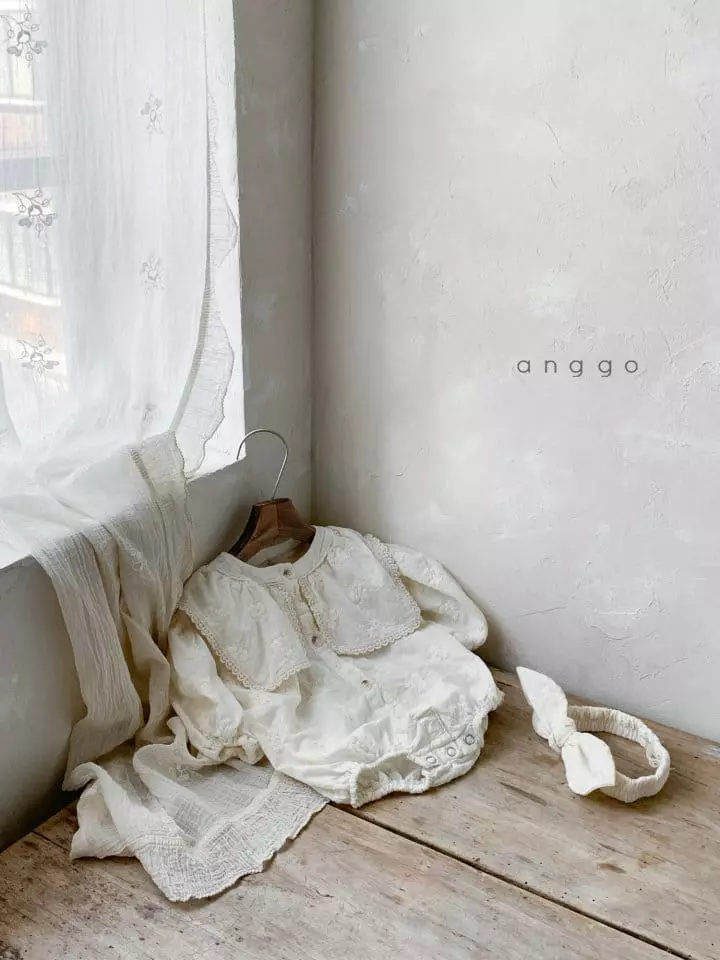Anggo - Korean Baby Fashion - #onlinebabyshop - Bebe Chamomile Bodysuit - 3