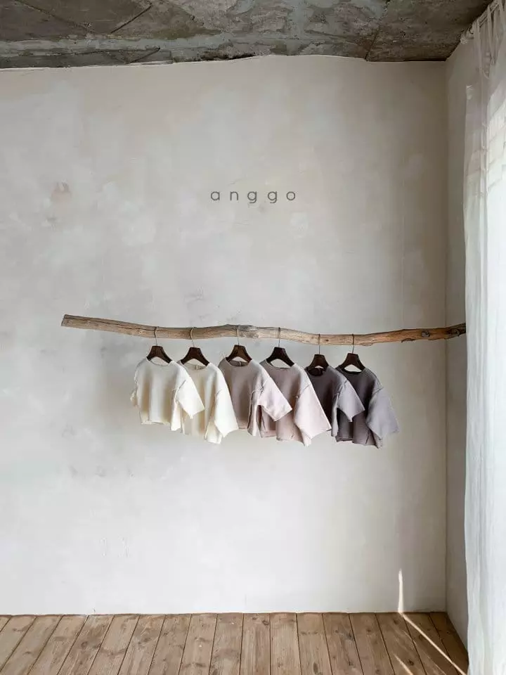 Anggo - Korean Children Fashion - #childofig - Nurungji Tee - 12