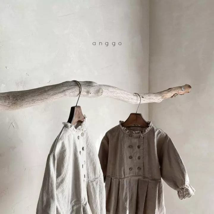 Anggo - Korean Children Fashion - #childrensboutique - Mocha Chip One-piece - 12