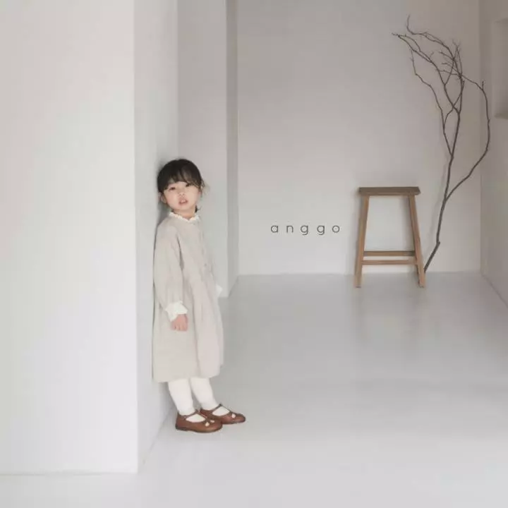 Anggo - Korean Children Fashion - #fashionkids - Mocha Chip One-piece