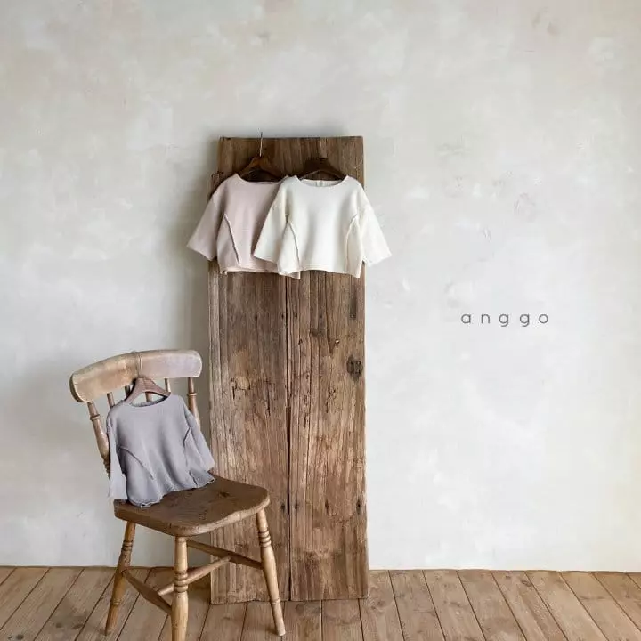 Anggo - Korean Children Fashion - #littlefashionista - Nurungji Tee - 5