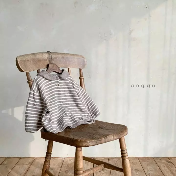 Anggo - Korean Children Fashion - #prettylittlegirls - Tiramisu Collar Tee - 12