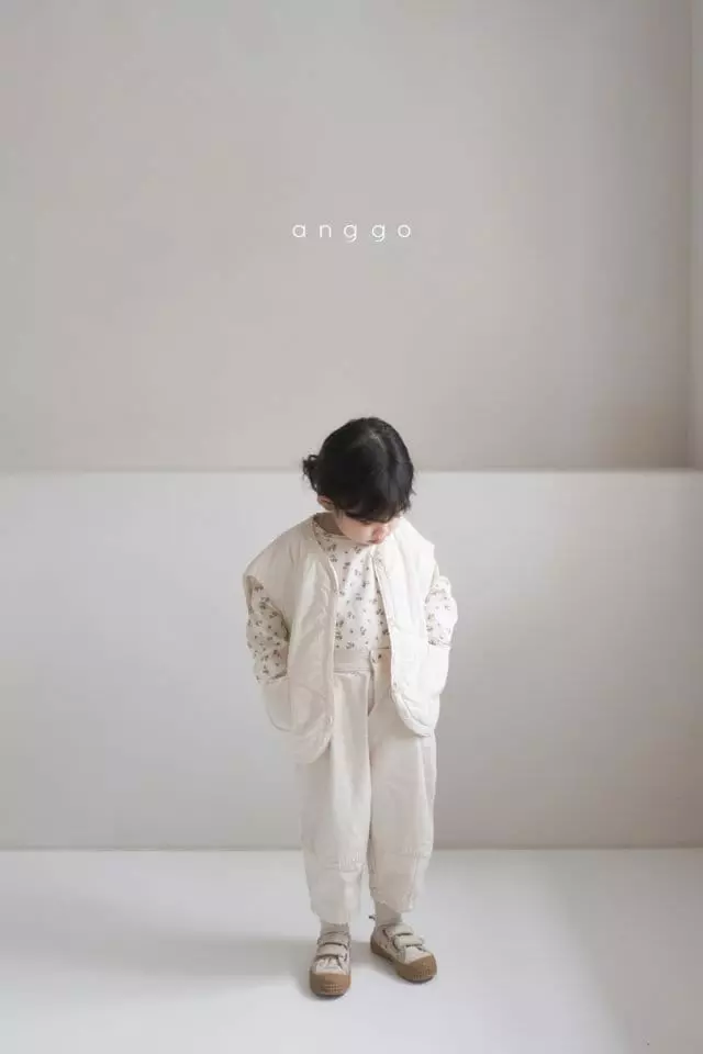 Anggo - Korean Children Fashion - #prettylittlegirls - Cream Nuts Vest - 6