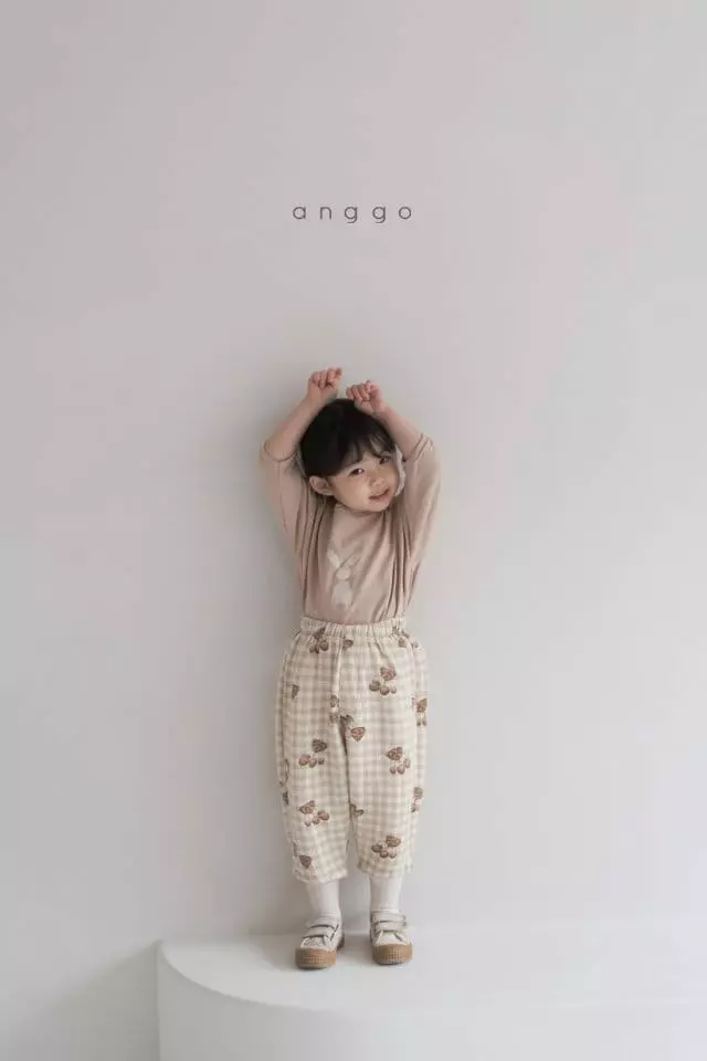 Anggo - Korean Children Fashion - #minifashionista - Plain Pants - 4