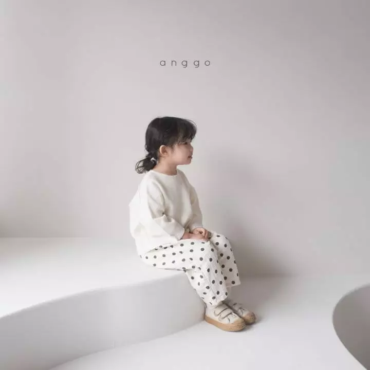 Anggo - Korean Children Fashion - #stylishchildhood - Plain Pants - 7