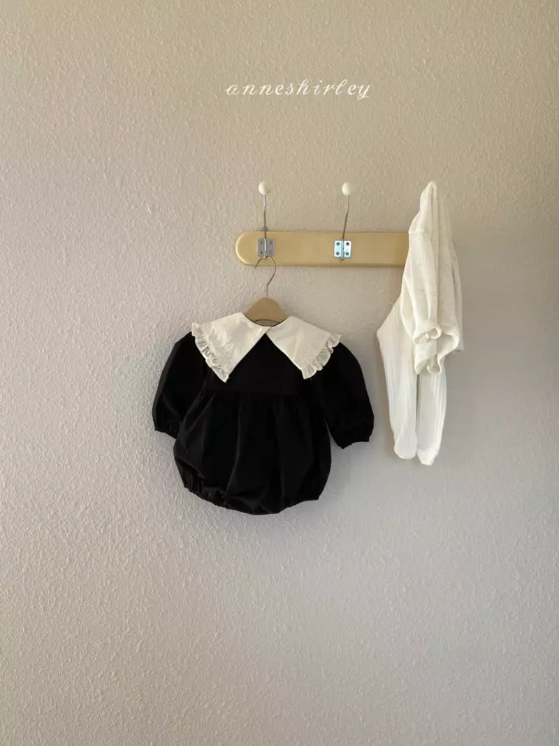 Anne Shirley - Korean Baby Fashion - #babyboutique - Sailor Big Collar Bodysuit - 4
