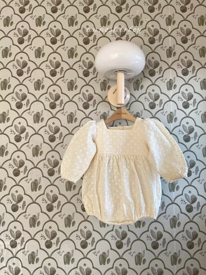 Anne Shirley - Korean Baby Fashion - #babyclothing - Lace Denim Bodysuit - 9