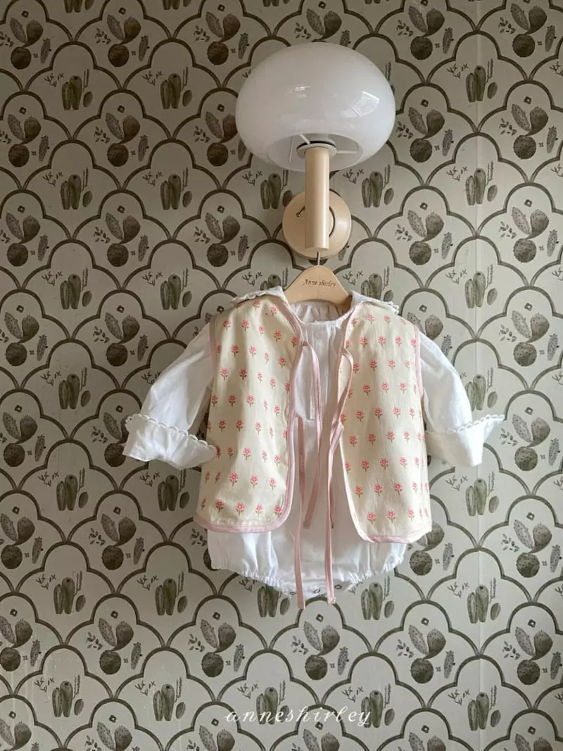 Anne Shirley - Korean Baby Fashion - #babyclothing - Kitch Frill Vest - 3