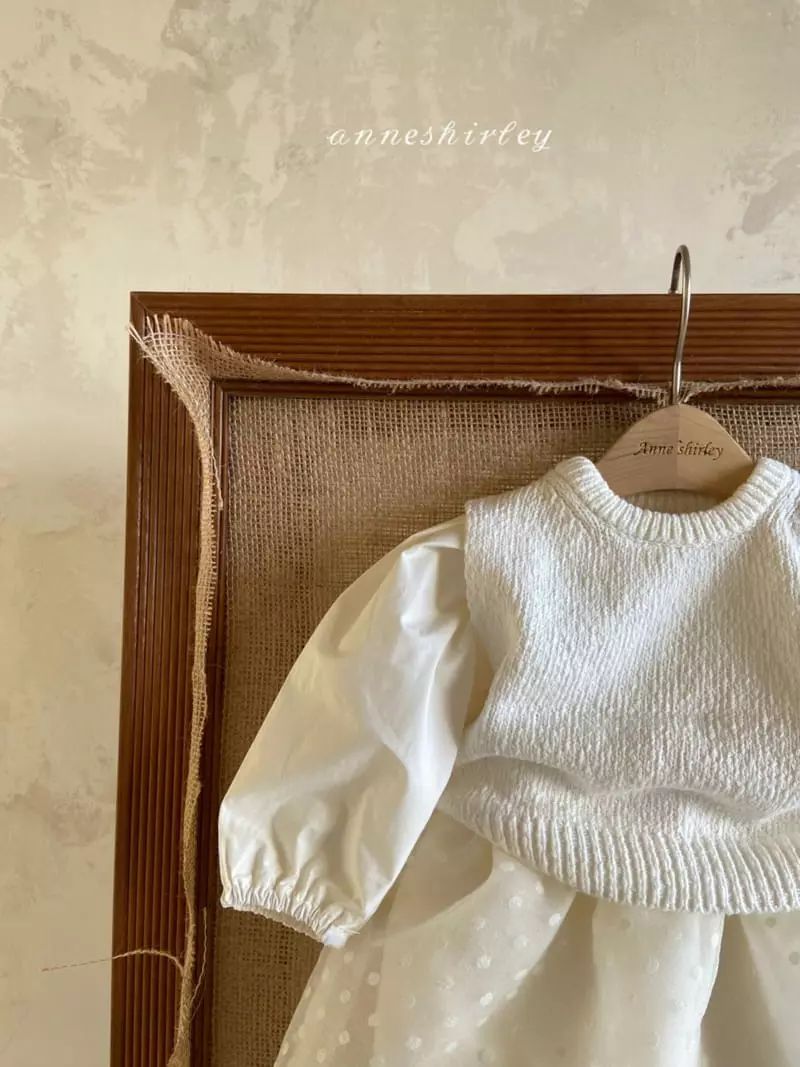 Anne Shirley - Korean Baby Fashion - #babyfashion - Dot Lace Skirt Bodysuit - 7