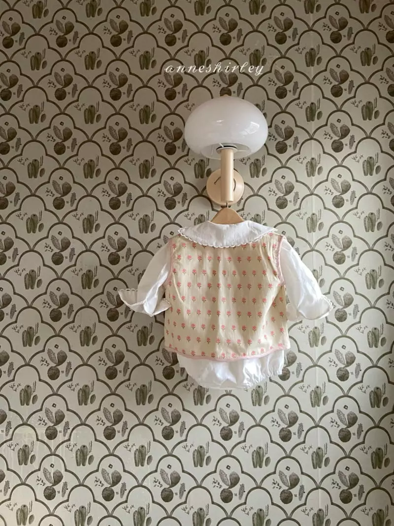 Anne Shirley - Korean Baby Fashion - #babyclothing - Kitch Frill Vest - 4