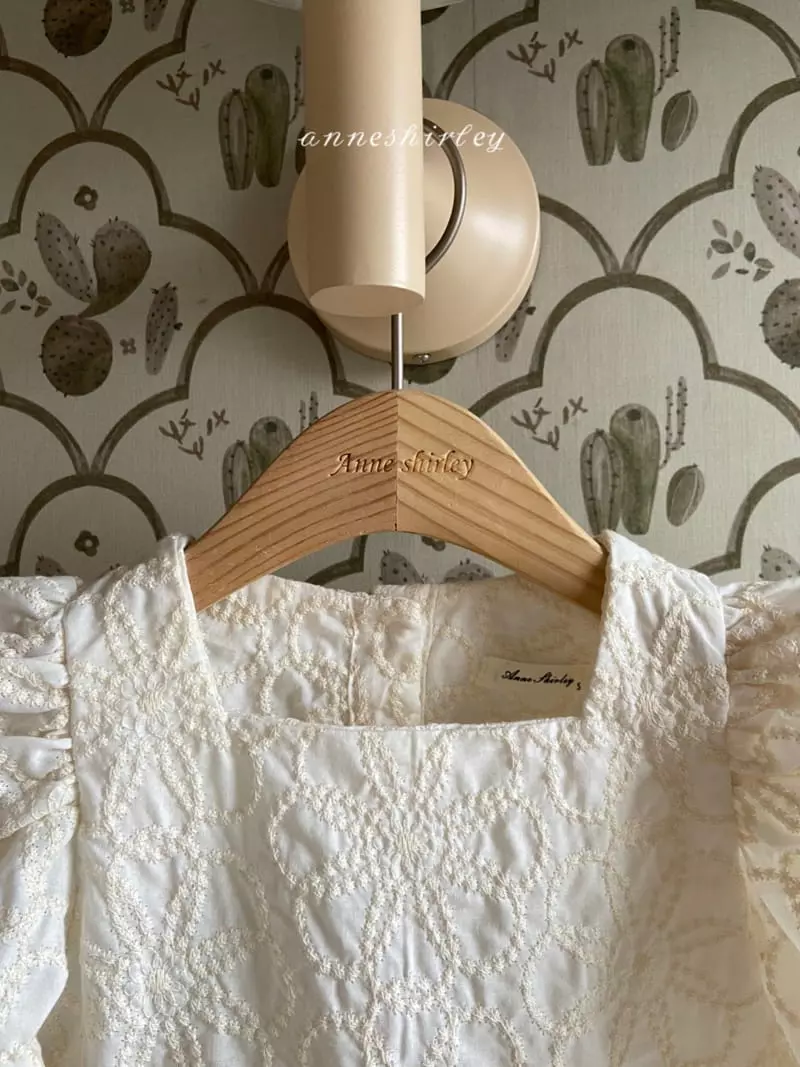 Anne Shirley - Korean Baby Fashion - #babyfever - Lace V Fril Bodysuit - 12