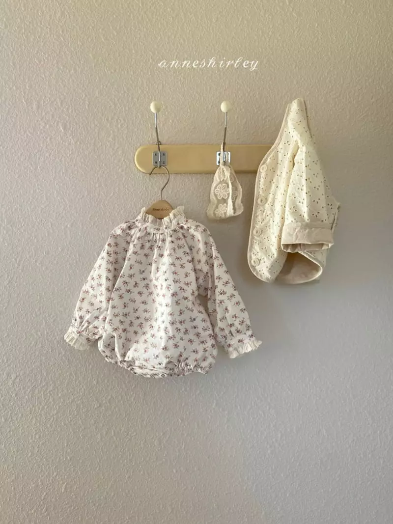 Anne Shirley - Korean Baby Fashion - #babyfever - Dian Lace Ribbo Bodysuit - 10