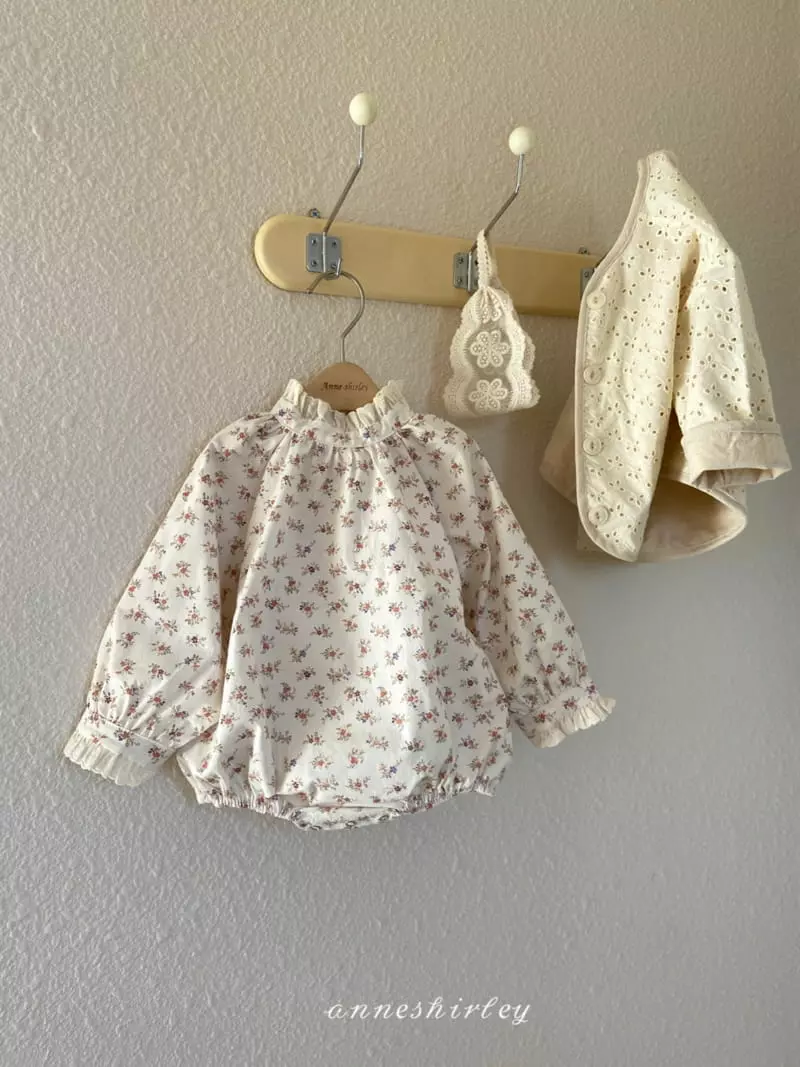 Anne Shirley - Korean Baby Fashion - #babygirlfashion - Dian Lace Ribbo Bodysuit - 11
