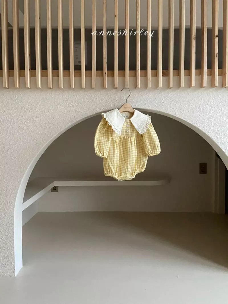 Anne Shirley - Korean Baby Fashion - #babyoninstagram - Sailor Big Collar Bodysuit - 10