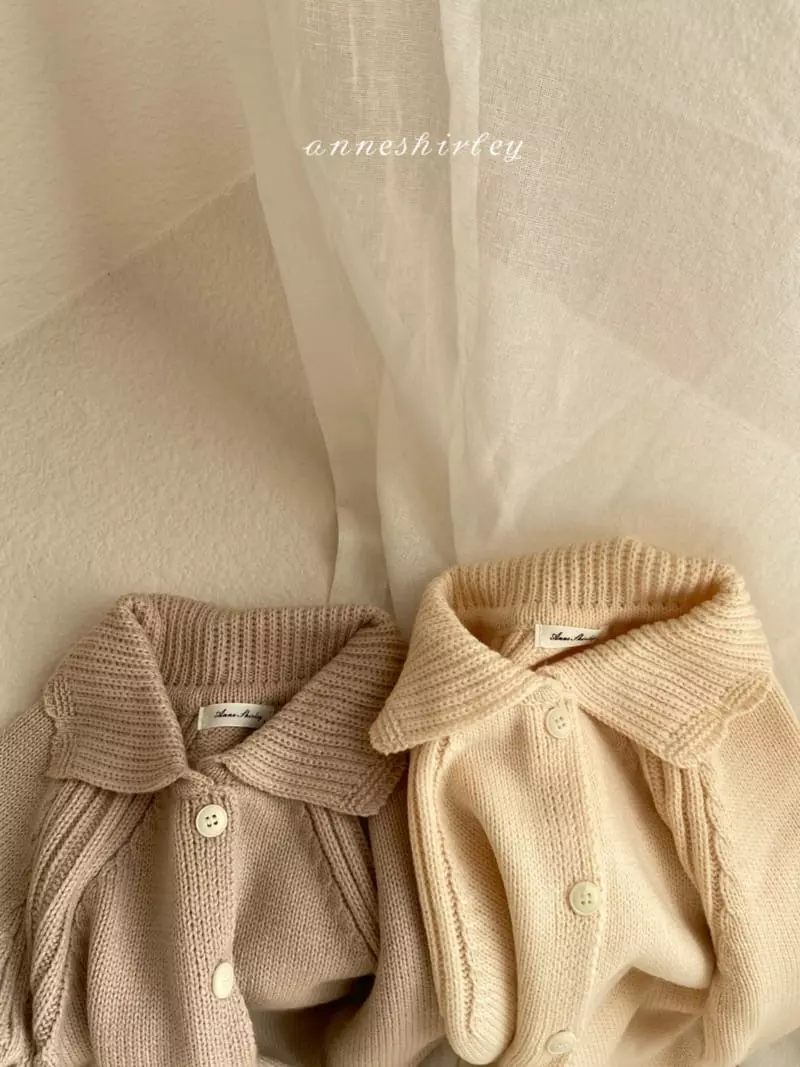 Anne Shirley - Korean Baby Fashion - #babyootd - Lolo Knit Collar Bodysuit - 3