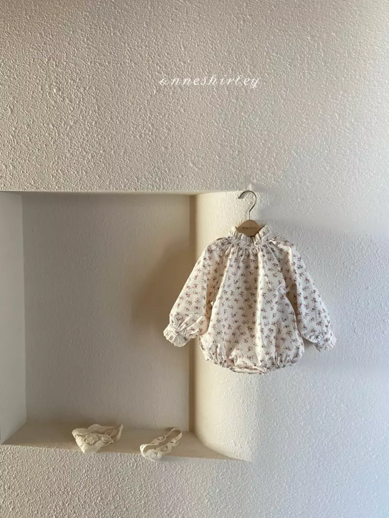 Anne Shirley - Korean Baby Fashion - #babywear - Dian Lace Ribbo Bodysuit - 2
