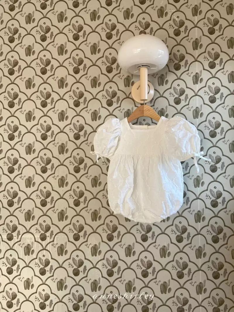 Anne Shirley - Korean Baby Fashion - #babywear - Lilly Puff Ribbon Bodysuit - 7