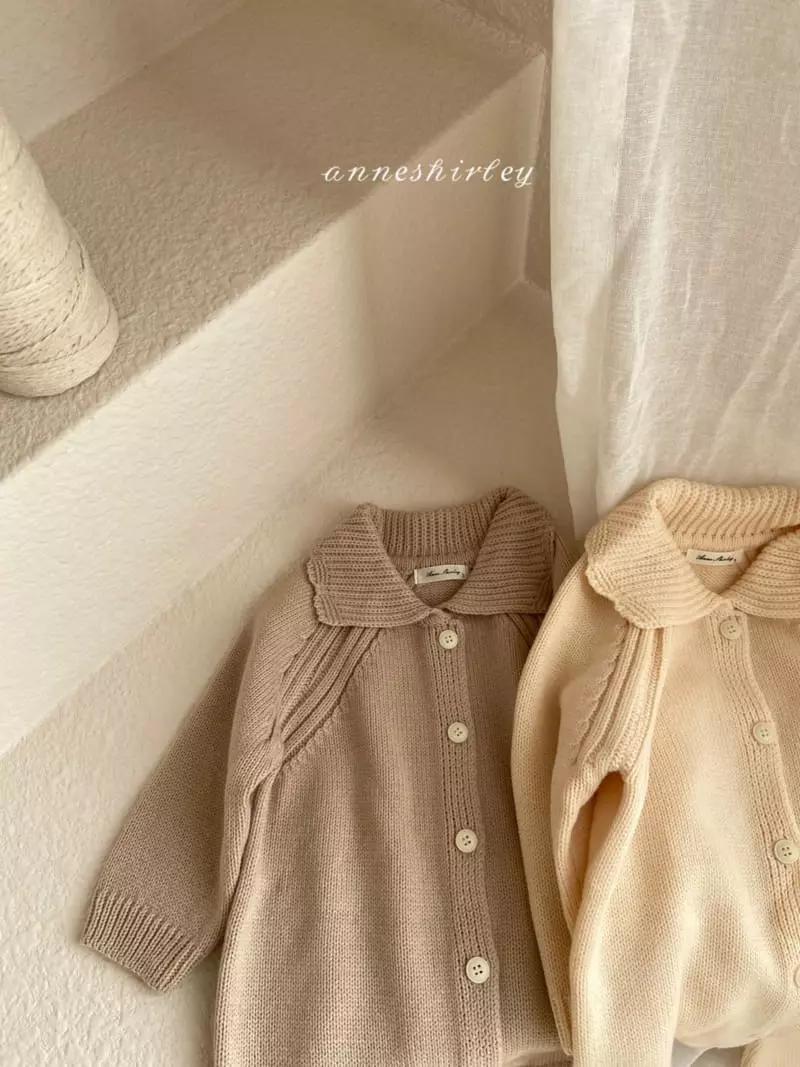 Anne Shirley - Korean Baby Fashion - #babywear - Lolo Knit Collar Bodysuit - 6