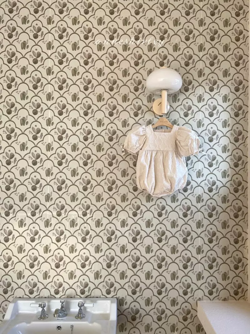 Anne Shirley - Korean Baby Fashion - #onlinebabyshop - Lilly Puff Ribbon Bodysuit - 9