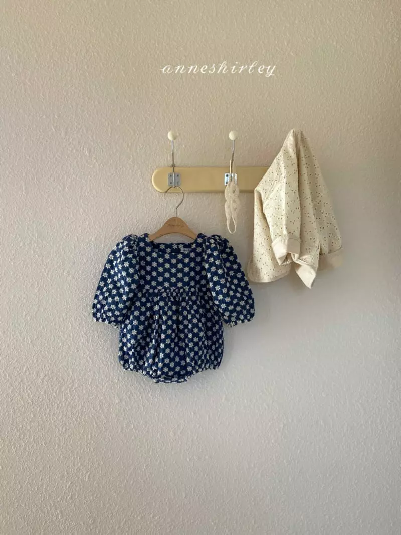 Anne Shirley - Korean Baby Fashion - #smilingbaby - Lace Denim Bodysuit - 6