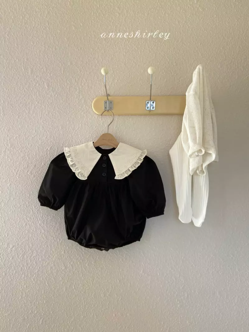 Anne Shirley - Korean Baby Fashion - #smilingbaby - Sailor Big Collar Bodysuit - 2