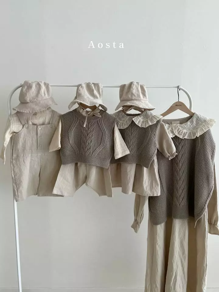 Aosta - Korean Children Fashion - #discoveringself - Linen Pants - 4
