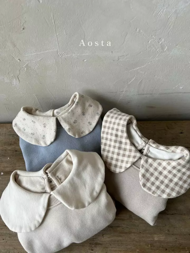Aosta - Korean Children Fashion - #magicofchildhood - Circle Collar Tee - 2