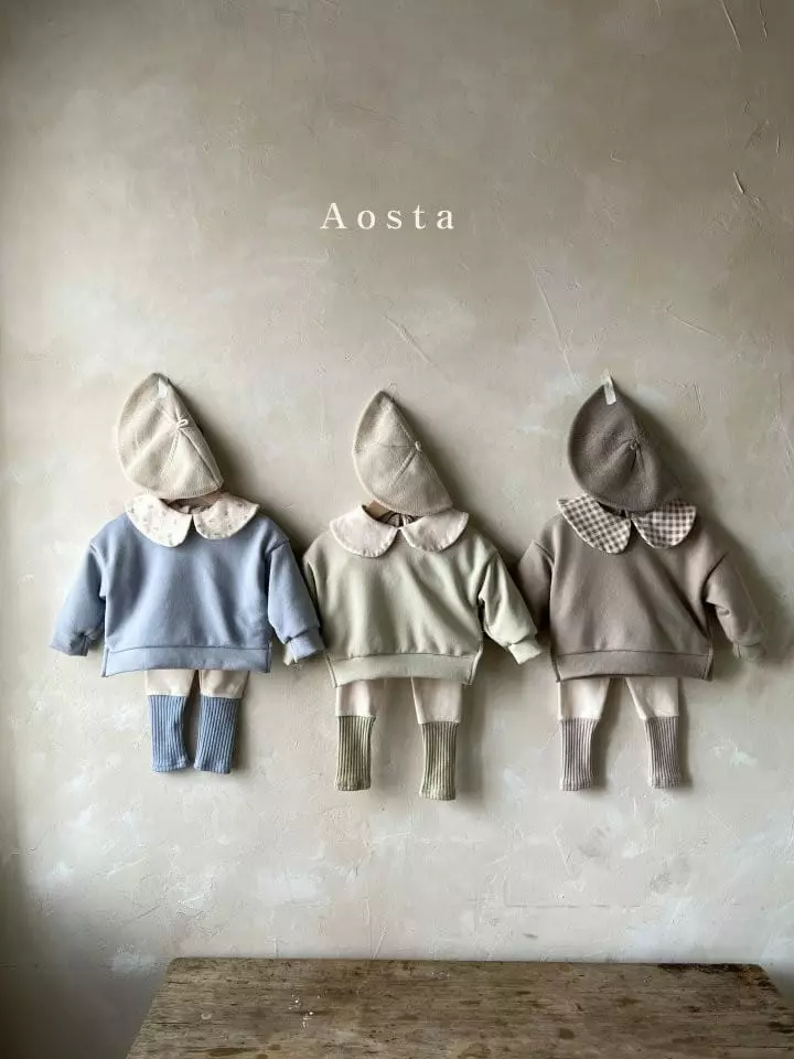 Aosta - Korean Children Fashion - #minifashionista - Circle Collar Tee - 3