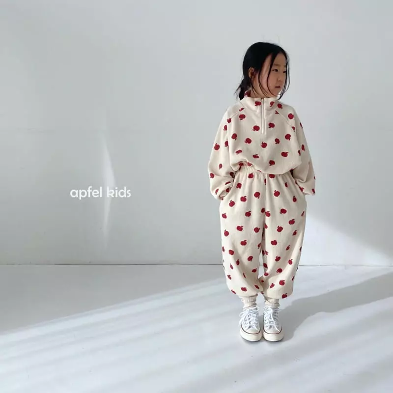 Apfel - Korean Children Fashion - #prettylittlegirls - Apple Jogger Pants - 4
