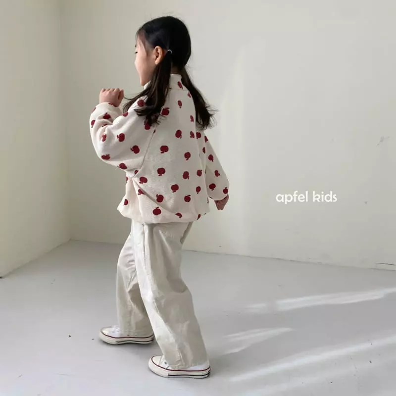 Apfel - Korean Children Fashion - #childofig - Apple Anorak Swatshirt - 3