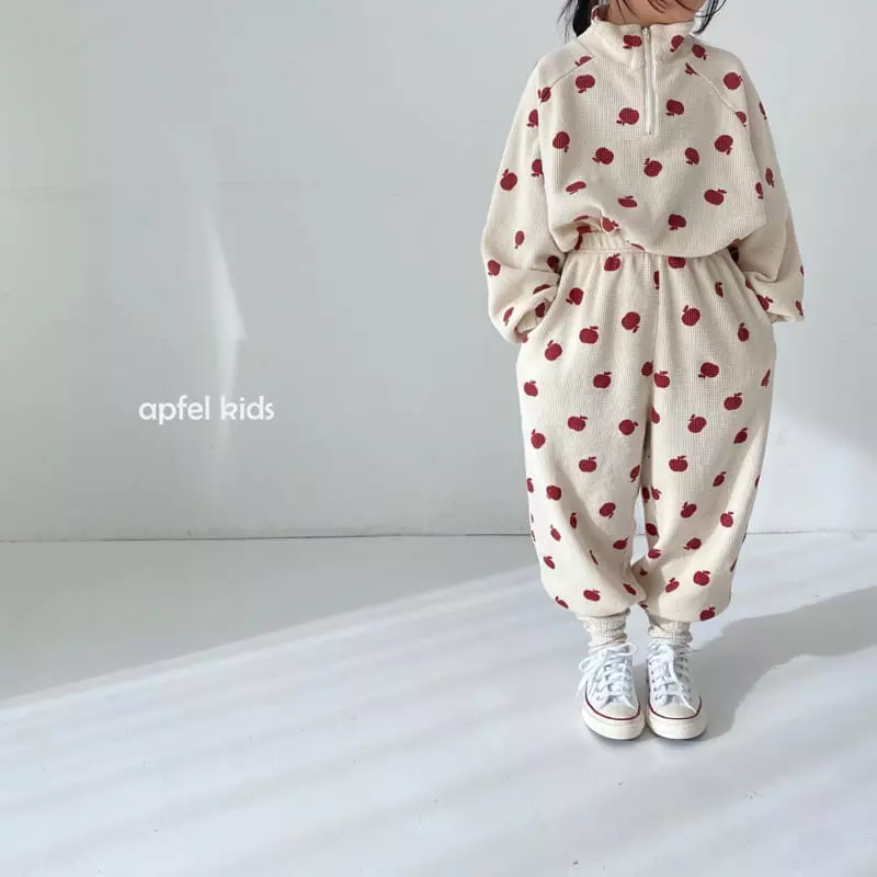 Apfel - Korean Children Fashion - #childofig - Apple Anorak Swatshirt - 4