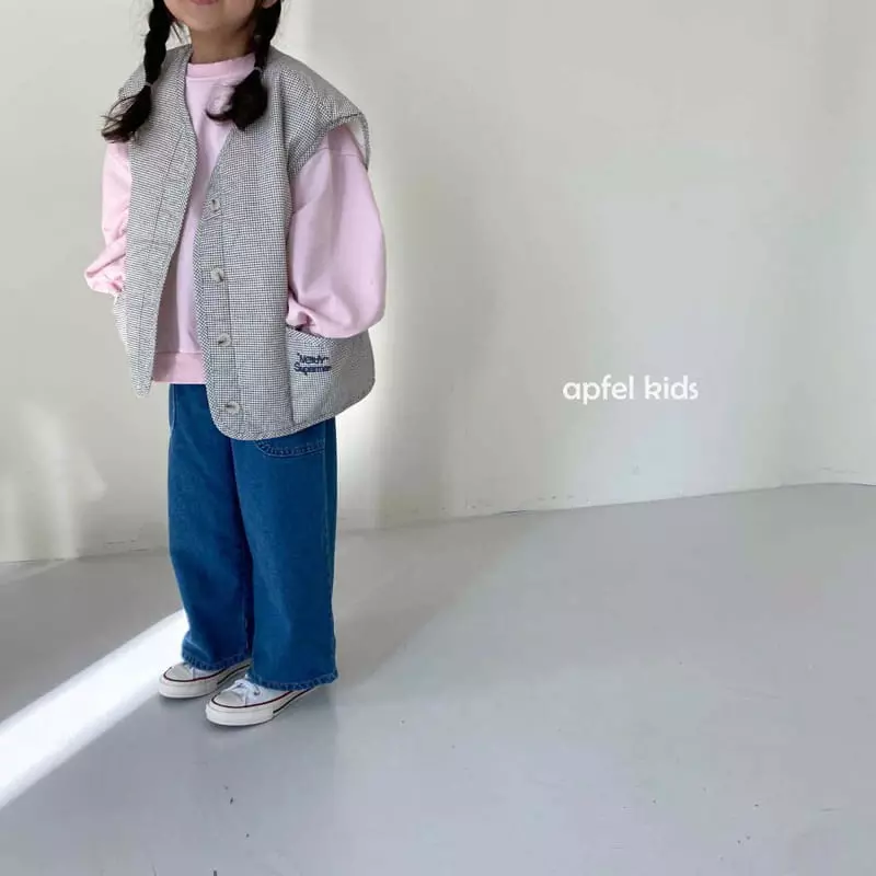 Apfel - Korean Children Fashion - #childofig - Supper Button Vest - 2