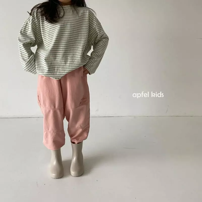 Apfel - Korean Children Fashion - #designkidswear - Off Slit Pants - 9